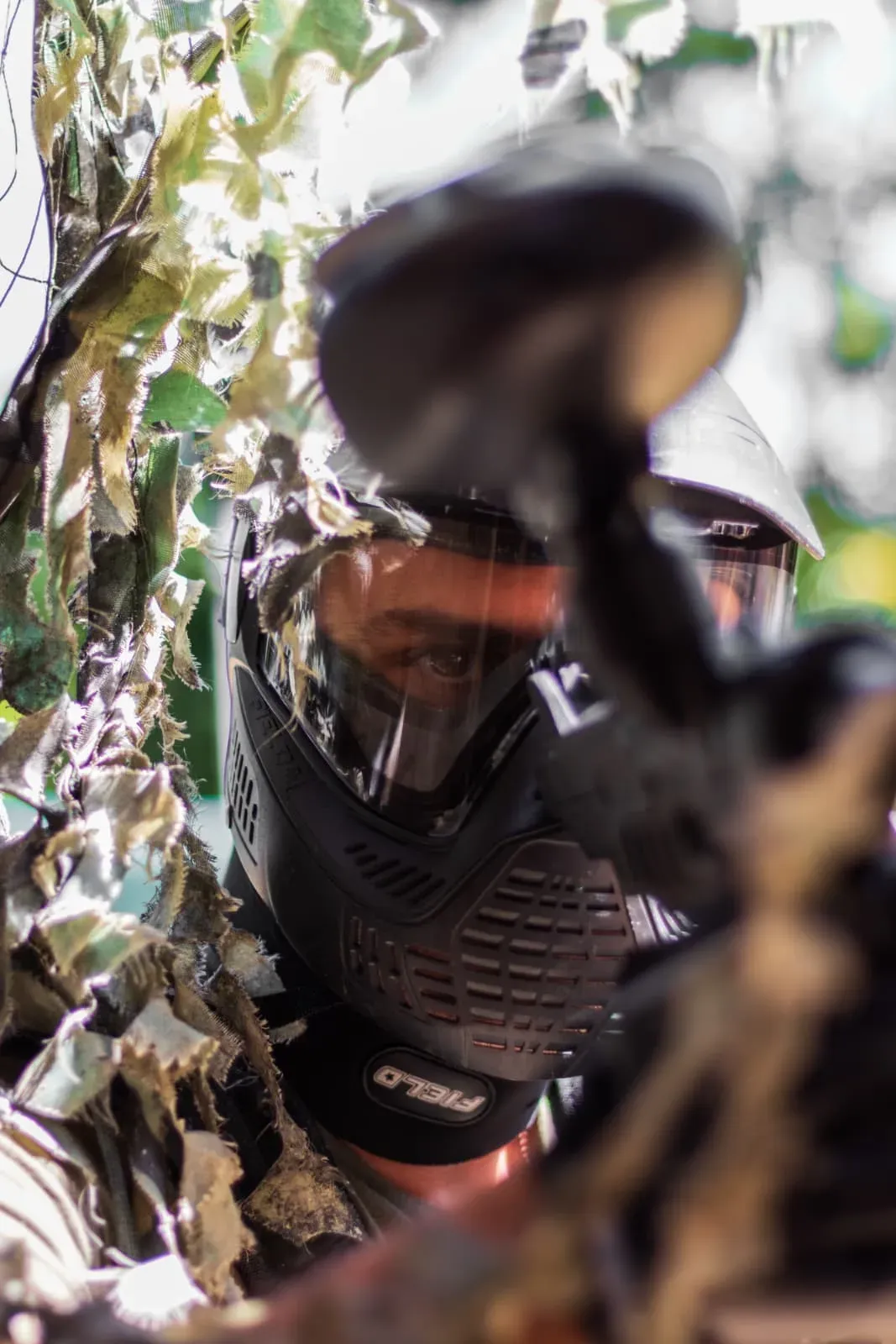 Azione di gioco al campo Axpro Paintball — foto 5