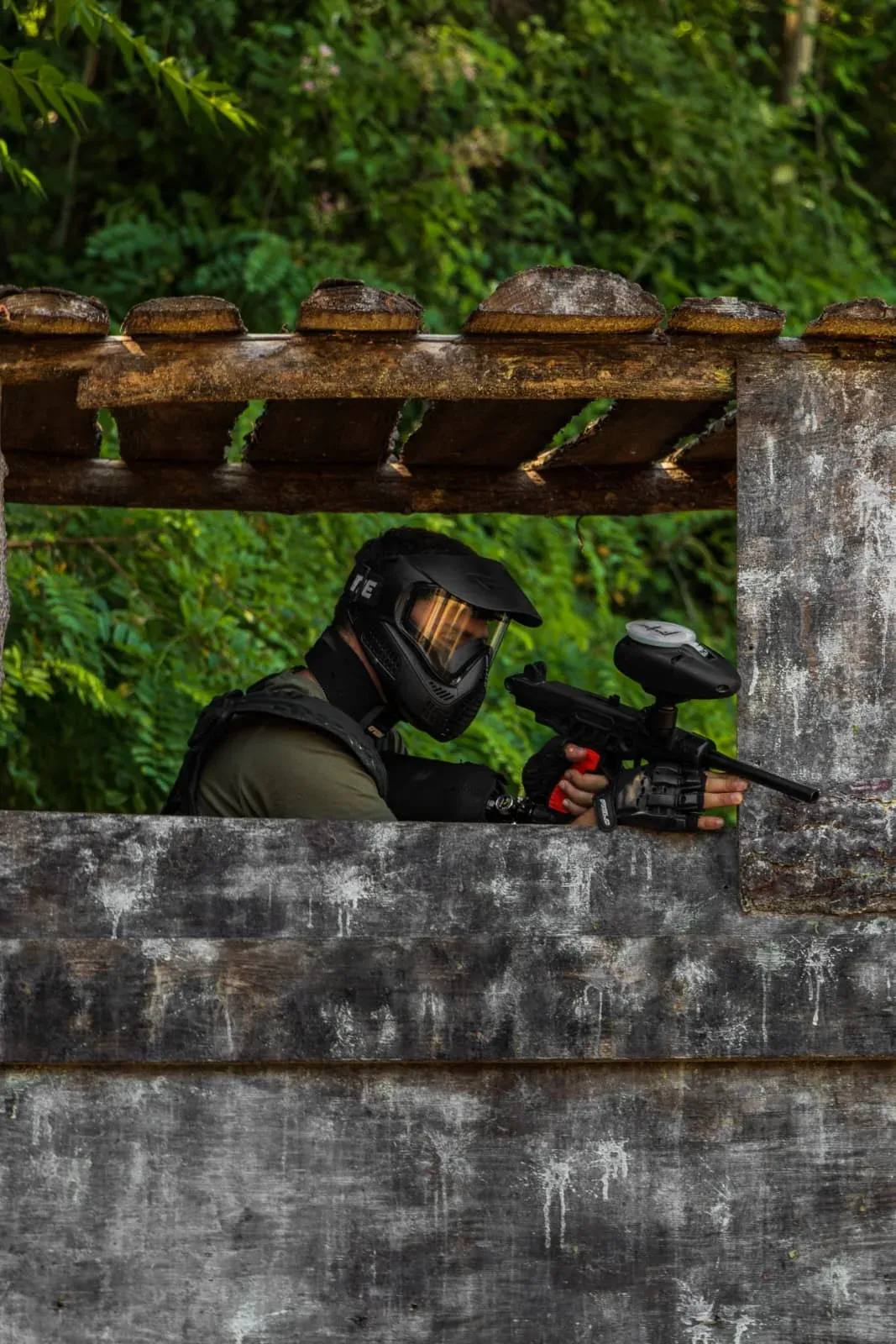 Azione di gioco al campo Axpro Paintball — foto 6