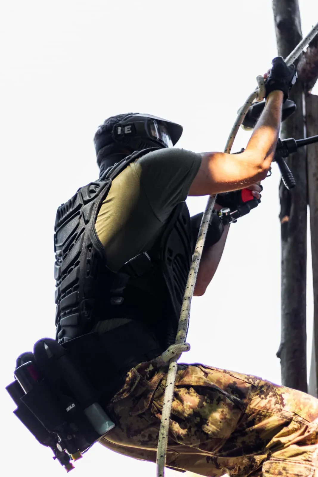 Azione di gioco al campo Axpro Paintball — foto 14