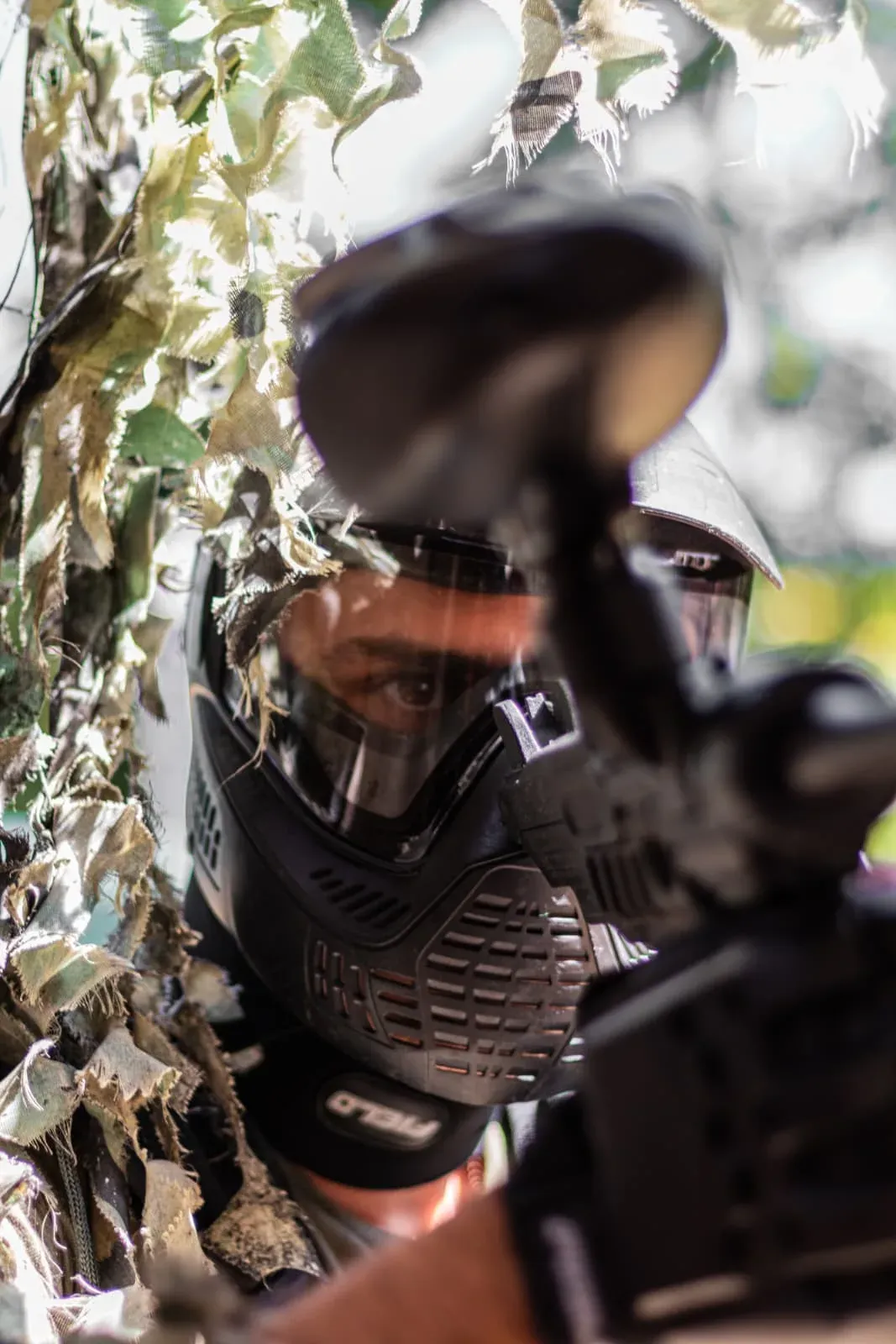 Azione di gioco al campo Axpro Paintball — foto 17