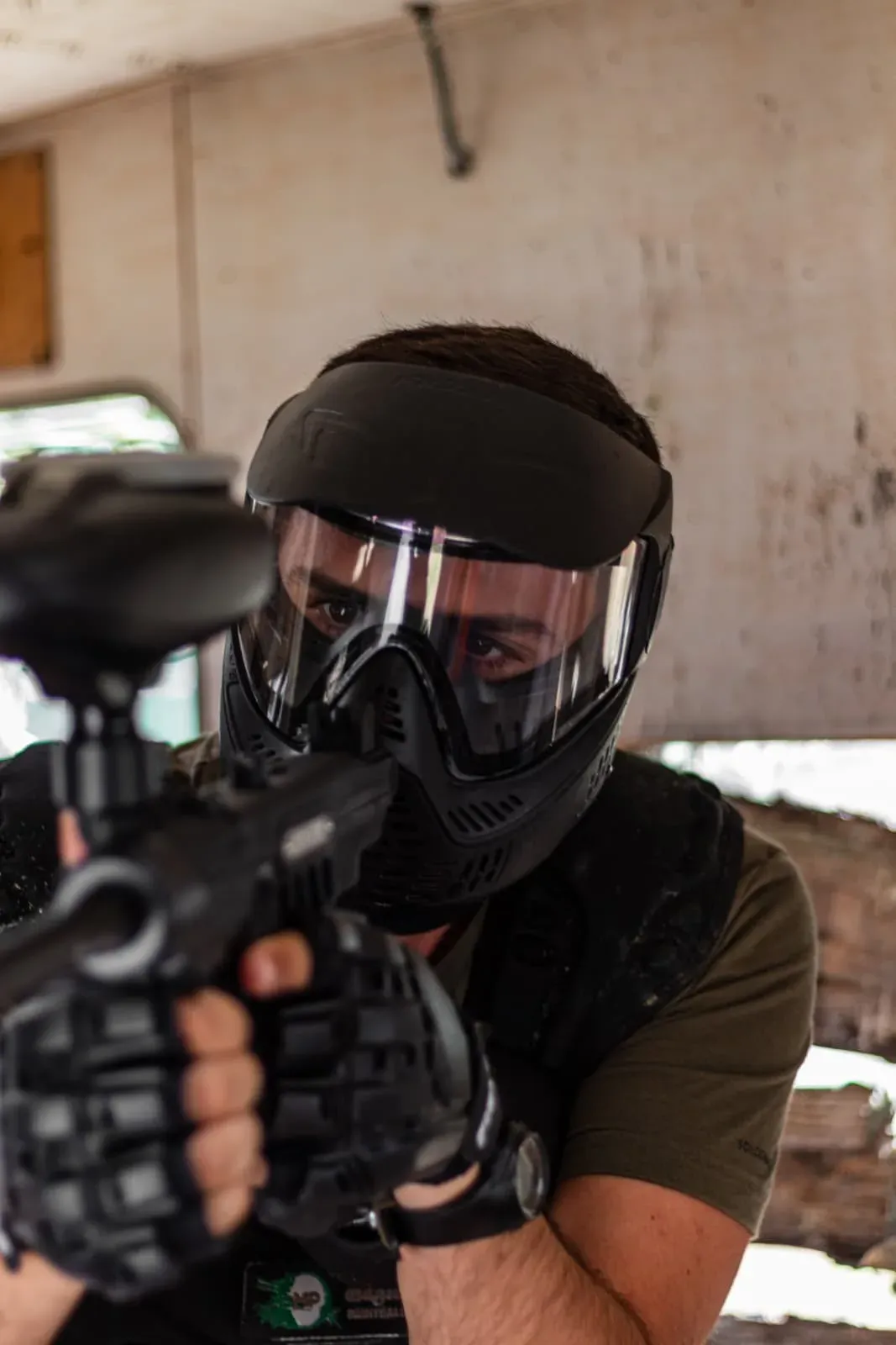 Azione di gioco al campo Axpro Paintball — foto 20