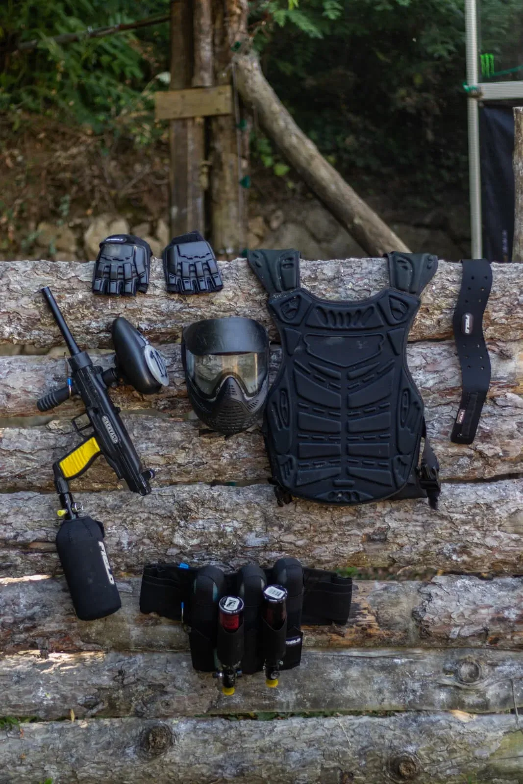 Azione di gioco al campo Axpro Paintball — foto 23