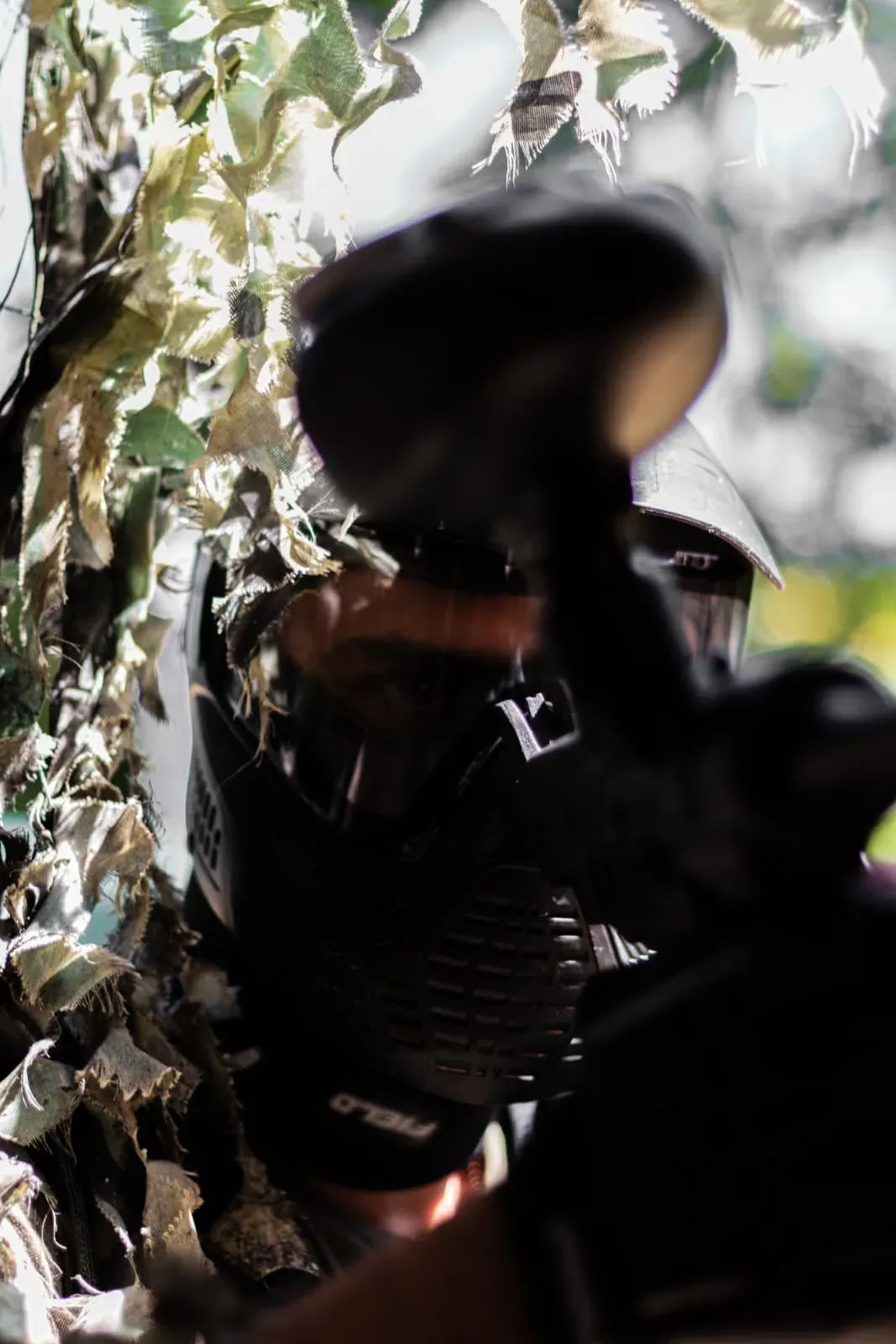 Azione di gioco al campo Axpro Paintball — foto 24
