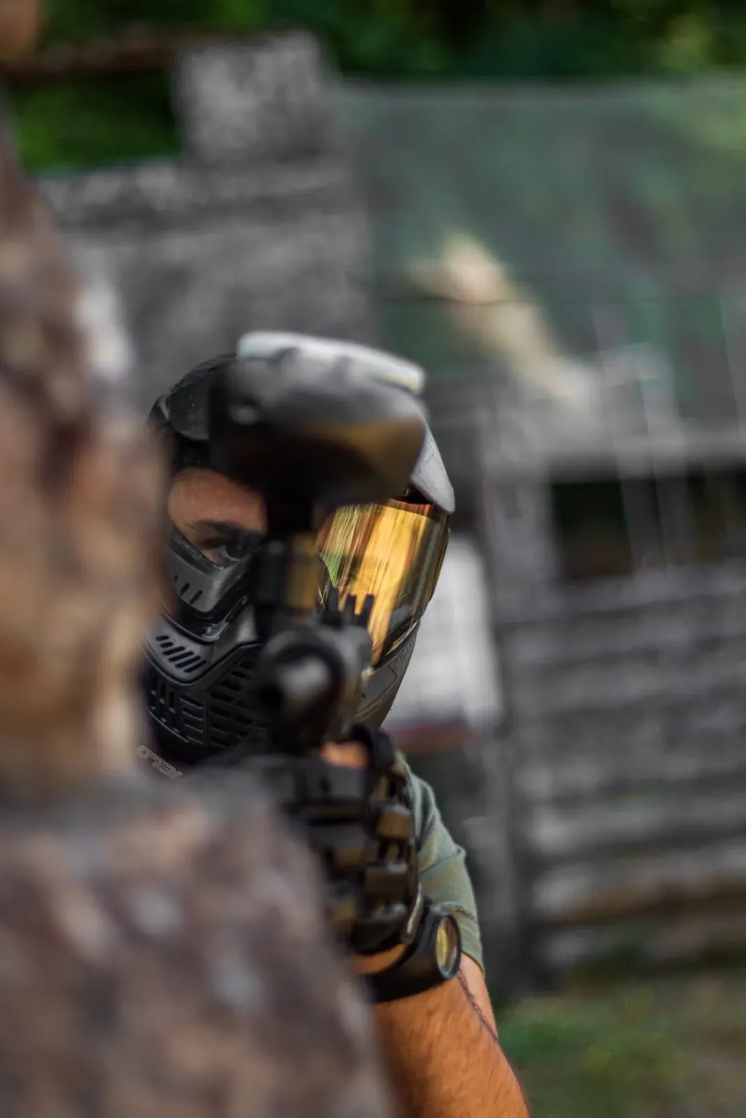 Azione di gioco al campo Axpro Paintball — foto 26