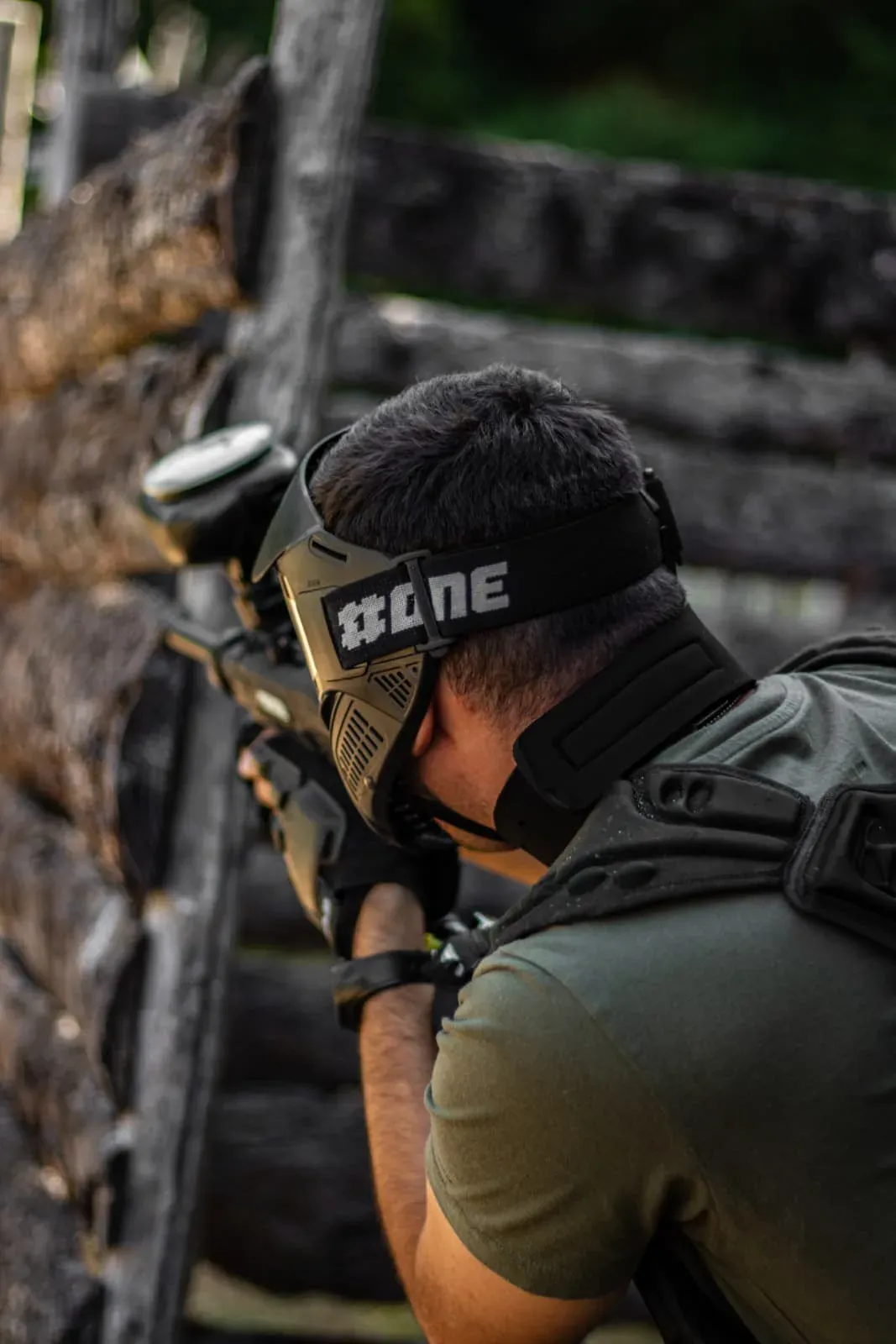 Azione di gioco al campo Axpro Paintball — foto 27
