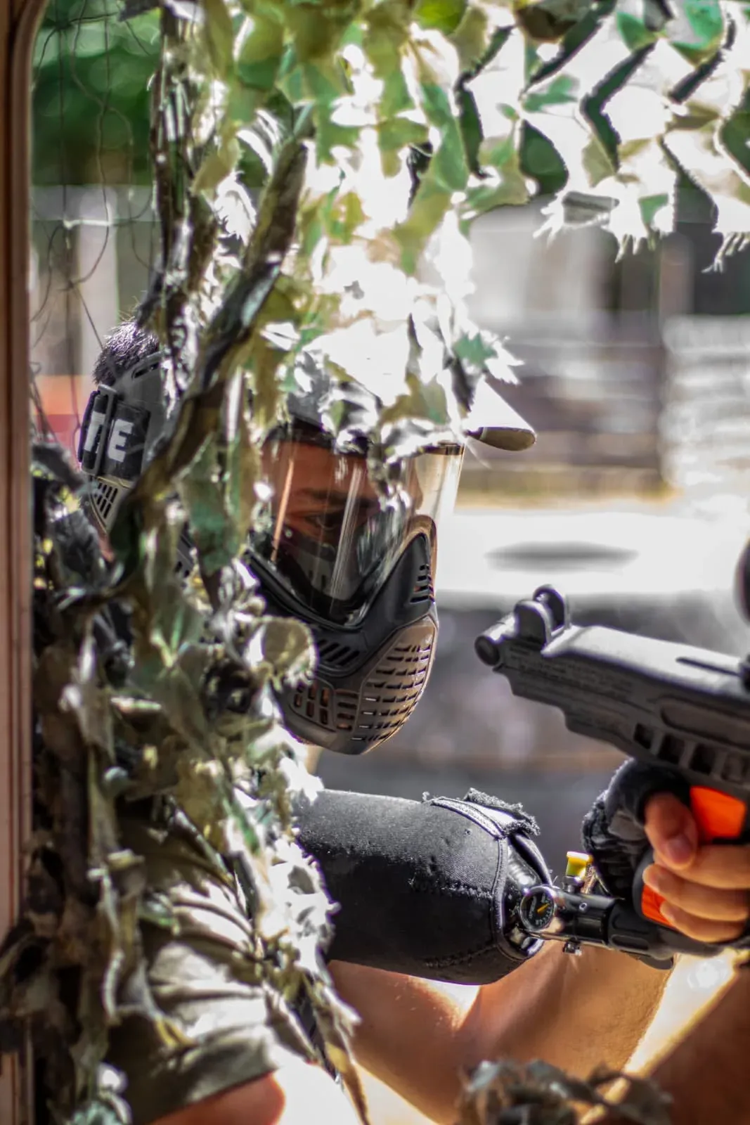 Azione di gioco al campo Axpro Paintball — foto 28