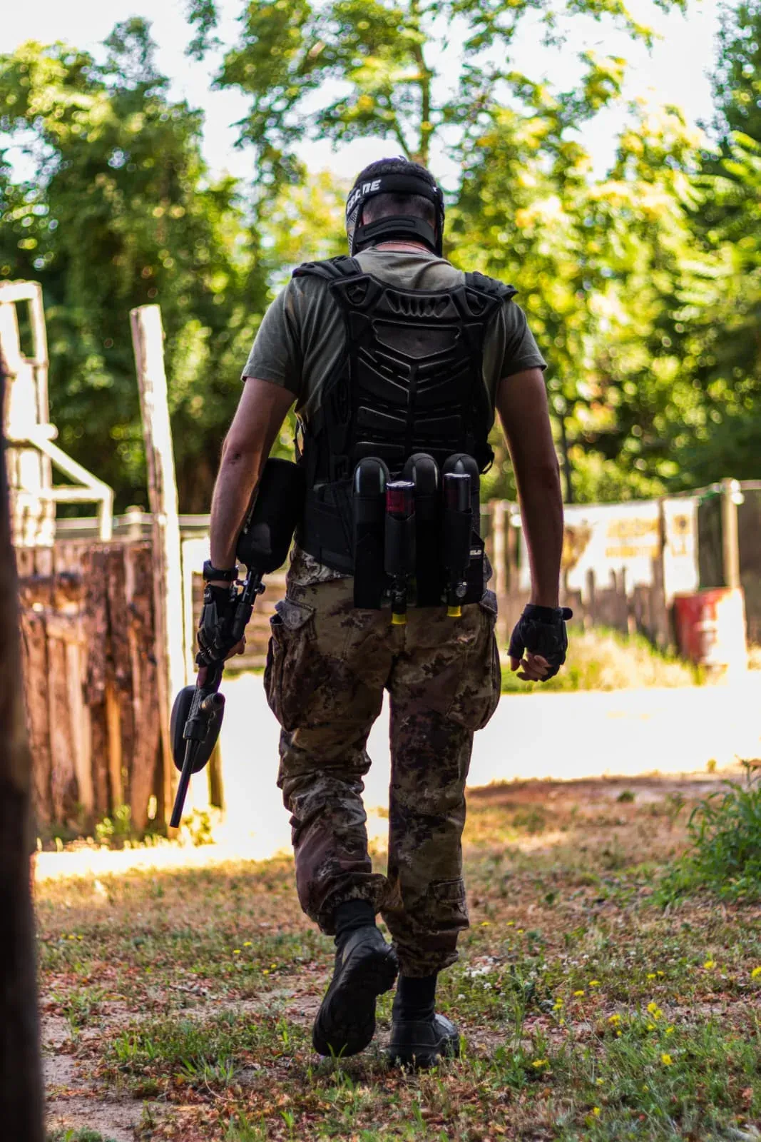 Azione di gioco al campo Axpro Paintball — foto 35